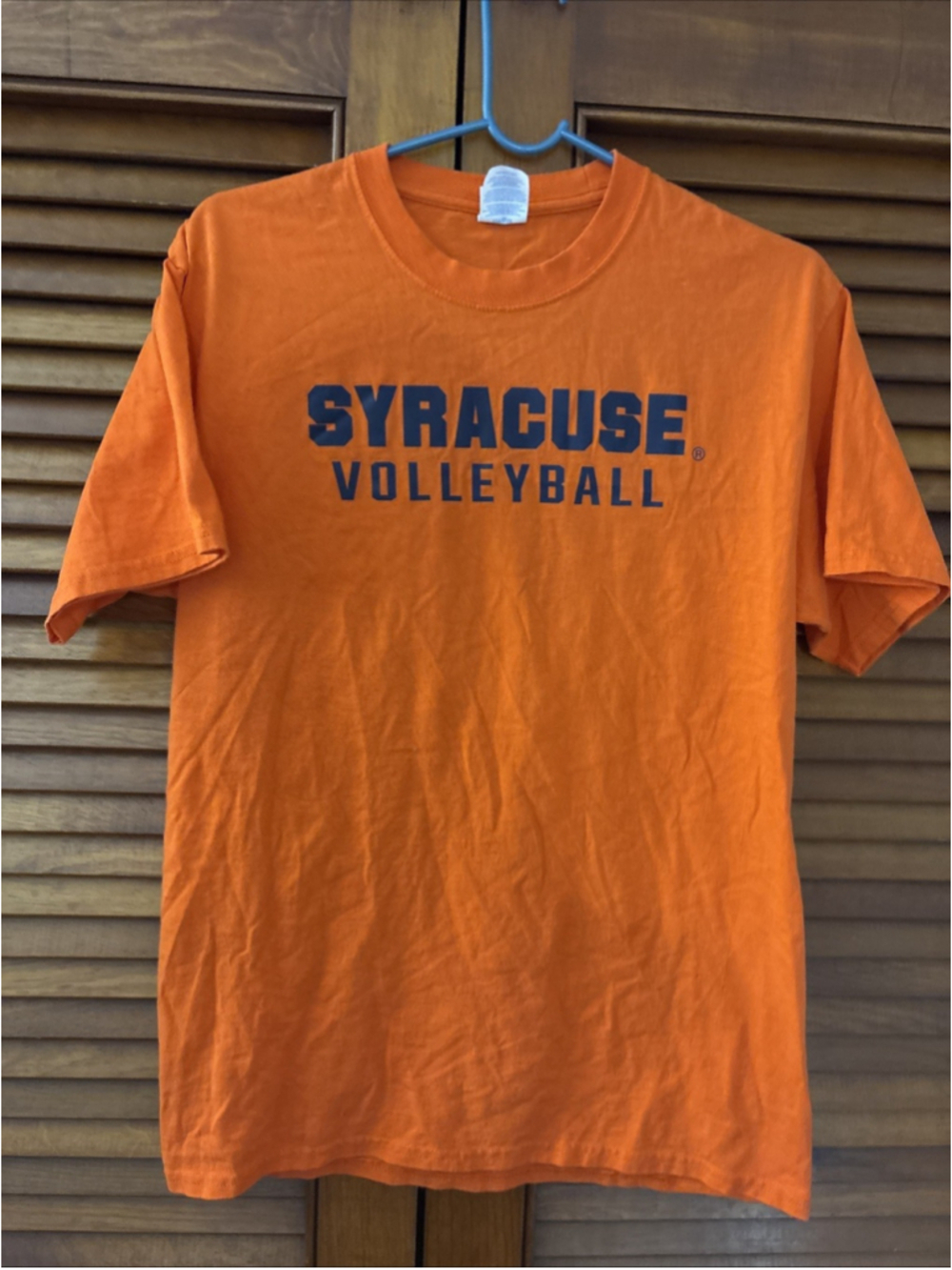 Syracuse Orange Volleyball T-Shirt Adult Size Medium